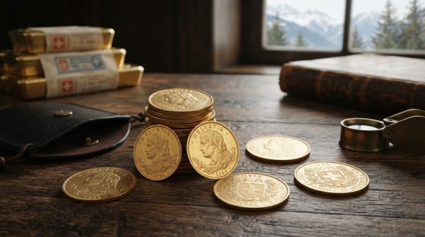 Investir dans le Vreneli : 20 francs suisse en or